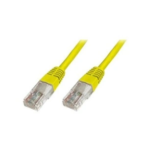 Comparateur de prix : Digitus Ecoline - Cordon de raccordement - RJ-45 (M) pour RJ-45 (M) - 1 m - UTP - CAT 5e - démarré - jaune