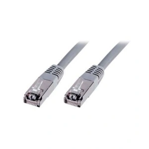Comparateur de prix : Digitus Ecoline - Cordon de raccordement - RJ-45 (M) pour RJ-45 (M) - 50 cm - FTP - CAT 5e - gris