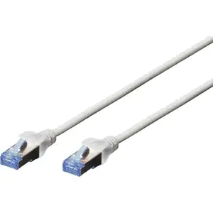 Comparateur de prix : Digitus Câble réseau RJ45 SF/UTP - Cat. 5e droit - Gris - 10m