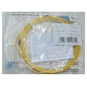 Comparateur de prix : Câble Fibre Optique Duplex - DIGITUS - 9/125 OS1 ST LC - Jaune - 2 m