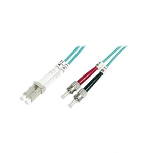 Comparateur de prix : Digitus Câble Fibre Optique Duplex 50/125 OM3 ST LC Aqua 5 m