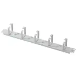 Comparateur de prix : Digitus Cable Management Panel avec 5 anneaux 40x60mm 19" Gris