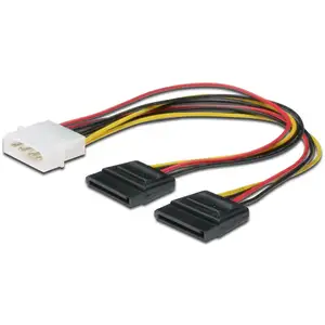 Assmann Electronic Digitus Duplicador de Alimentación Molex/SATA 0.2cm pas cher