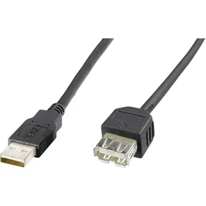 Comparateur de prix : Digitus Câble Extension USB A/M - USB A/F - 3,0 mètres (Mâle-Femelle) Noir