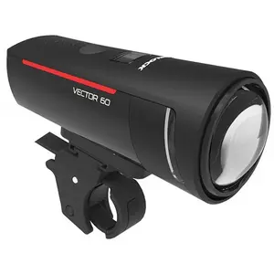 Comparateur de prix : Éclairage avant LED avec support Trelock LS600 I-GO Vector 60 LUX USB TU