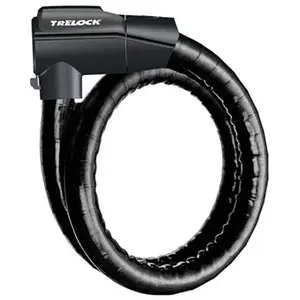 Trelock antivol à câble blindé 100cm, Ø 26mm PK 560/100/26,avec support ZK 515, noir pas cher