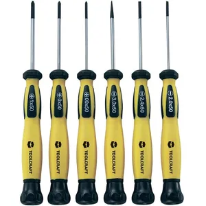 Comparateur de prix : Toolcraft TOOLCRAFT 814609Set de 6 tournevis électroniques Dérive Pl...