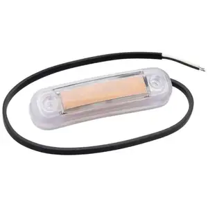 Fristom - Feu de gabarit latéral orange 90047 transparent extrêmités de câble ouvertes 12 v, 24 vVendu parconrad