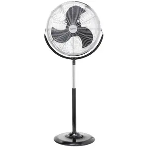 Comparateur de prix : sygonix Ventilateur sur pied FES-45A 140 W (l x H) 54 cm x 130 cm noir, argent