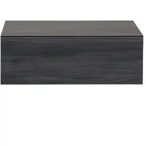 Comparateur de prix : Idimex - Chevet suspendu oceane, en bois décor gris cendré