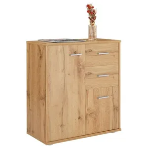 IDIMEX Buffet salle à manger remy l 60 cm - chêne wotan pas cher