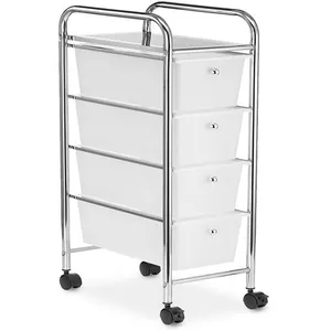 Comparateur de prix : Caisson de rangement sur roulettes GINA - IDIMEX - 4 tiroirs - 1 étagè...