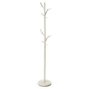 IDIMEX Portemanteau zeno en métal - beige pas cher