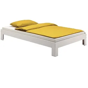Comparateur de prix : Idimex - Lit Futon Thomas, En Pin Massif, 140 X 200 Cm, Lasuré Blanc