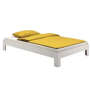 Comparateur de prix : Idimex Lit futon THOMAS couchage simple 90 x 200 cm 1 place / 1 personne, en pin massif lasuré blanc