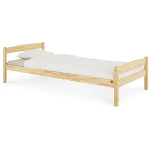 Comparateur de prix : Idimex Lit simple lit enfant lit adulte cadre de lit BORIS 90 x 200 cm pin vernis naturel
