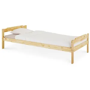 Comparateur de prix : IDIMEX Lit Simple lit Enfant Moritz 90 x 200 cm pin Massif Vernis Naturel