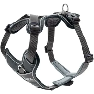 HUNTER Geschirr Divo, grau M 56-73cm Hund pas cher