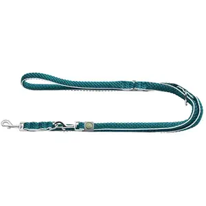 Hunter Laisse pour Chien HILO Turquoise 200 cm TU pas cher