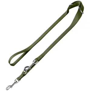 Laisse réglable HUNTER London, vert olive pour chien  - L 200 x l 1 cmVendu parzooplus
