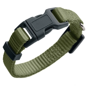 Collier HUNTER London, vert olive pour chien - Vario Basic taille S : ...