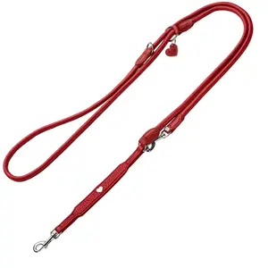 Comparateur de prix : Hunter Laisse réglable ronde & Soft Love couleur rouge, taille 6/200