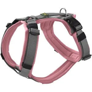 Hunter - Maldon Up - Harnais pour chien taille M, altrosa /gris pas cher