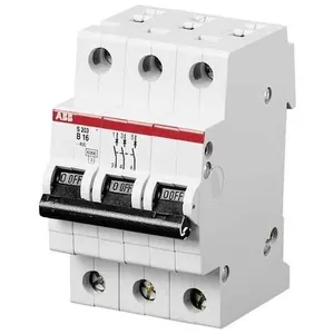 Comparateur de prix : Disjoncteur S200 3P b 16 6kA ABB 2CDS253001R0165