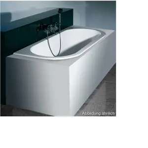 Hoesch HAPPY D. Baignoire semi-îlot, 6180.010, pas cher