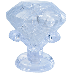 Puzzle 43 Pièces : Puzzle 3D en Plexiglas - Diamant, HCM Kinzel pas cher