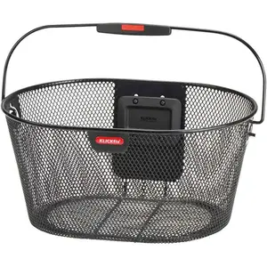 Comparateur de prix : Panier avant KLICKFIX Oval - Noir - Vélo sur route - 16L