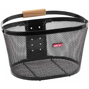 Panier de vélo avant Unix Bernardo klickfix Noir 38 x 27 x 22 cm 709407Vendu parbikeinn