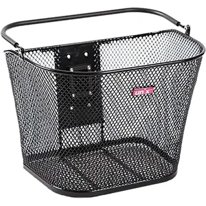 Unix Asista Teile fürs Rad Un`x Flavio Panier de Roue Avant Unisexe pour Adulte Noir 35 x 26 x 25 cmVendu parbikeinn