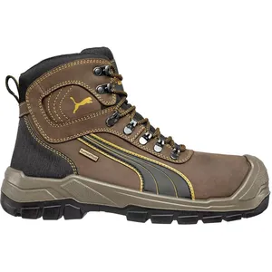 Comparateur de prix : Chaussure de sécurité de chantier, S3 HRO, brune, Puma, 630220, Taille : 46