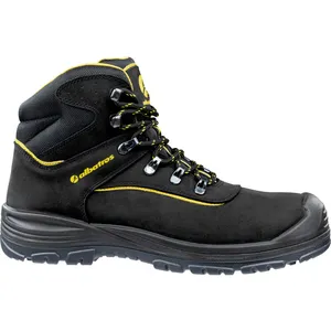 Albatros - gravel mid S3 src - Chaussures de sécurité - noir/jaune 47 pas cher