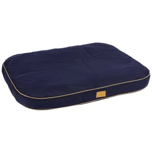 Comparateur de prix : Kerbl Jerome Coussin pour Chien Navy Cognac 80 x 60 x 6 cm