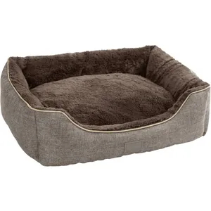 Comparateur de prix : Kerbl Samuel Corbeille pour Chien Argent/Gris 60 x 50 x 17 cm