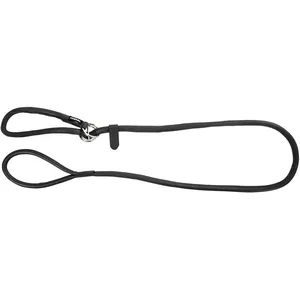 Comparateur de prix : KERBL Roma Laisse avec Collier Intégré pour Chien Noir 170 cm 8 mm