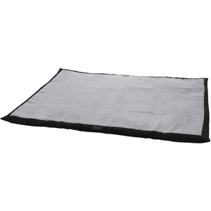 Comparateur de prix : Kerbl Couverture de voyage pour chiens 140 x 100 cm Gris et Noir 81265