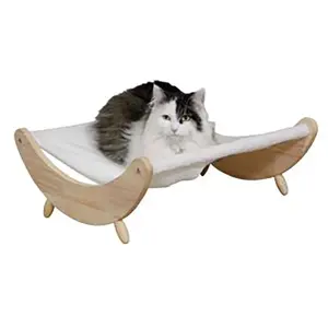 Comparateur de prix : Maxi Pet Kerbl Kerbl Hamac Pour Chat Dream 51 X 46 X 19,5 Cm Beige Et Blanc
