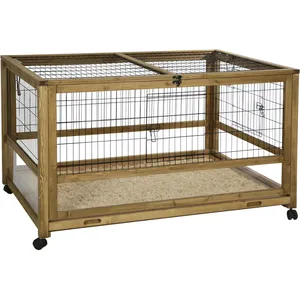 Cage pour rongeurs Kerbl Indoor Space Beige 116x75x70 cm 81723 pas cher