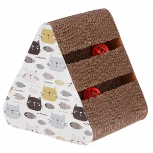 Comparateur de prix : Kerbl Kerbl Planche À Griffer Pour Chat Boon 22 X 26 X 26 Cm Marron