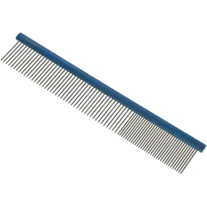 Kerbl Aesculap VH403 Lot de 72 peignes à fourrure avec manche en aluminium Bleu 247 x 44 mm pas cher