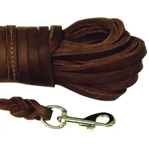 Comparateur de prix : Laisse de travail et de recherche pour chien Kerbl Vegas Marron 10 m 83874