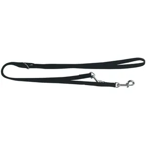 Comparateur de prix : Kerbl Laisse longue Miami noire, 200cm, 15 mm
