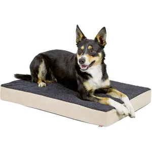Comparateur de prix : KERBL Matelas à Mémoire de Forme pour Chiens 100 X 60 X 8 cm, Noir