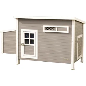 Comparateur de prix : Kerbl Kerbl Poulailler Barney Plastique 137x73x83 Cm Gris Et Blanc