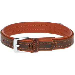 Kerbl Pet Collier pour Chien Vegas Brun, 46-52cm, 35mm pas cher