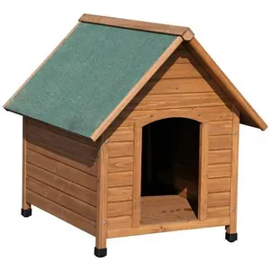 Comparateur de prix : Kerbl Niche pour chiens 85 x 73 x 80 cm Marron et Vert 82394