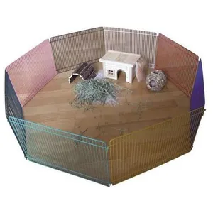 Kerbl Enclos extérieur pour petits animaux 34x23cm - Chromé pas cher